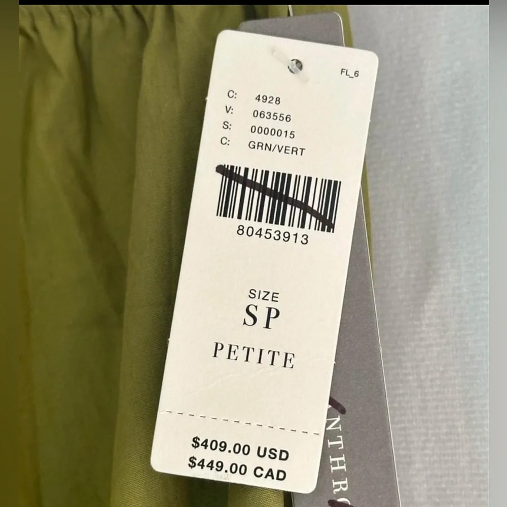 S/W/F Tiered One-Shoulder Dress - Green SP - Picture 6 of 6